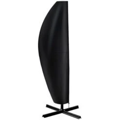 Livingandhome Black Outdoor Waterproof Banana Roma Umbrella Parasol Cover -Outdoor Furniture Store 93885865 3