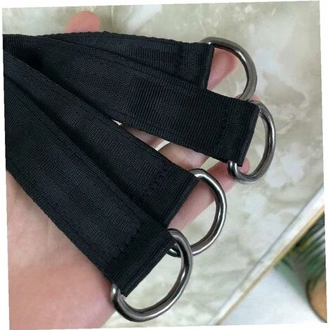 Tree Swing Hanging Straps Adjustable Heavy Duty Strength Hammock Straps With Hooks 2PCS 7 Tree Swing Hanging Straps Adjustable Heavy Duty Strength Hammock Straps With Hooks 2PCS - Image 5