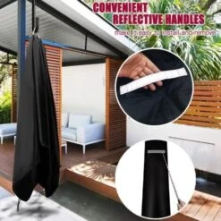 Parasol Cover, Parasol Cover Waterproof, Anti-UV, Heavy Duty 210D Oxford Cloth Parasol Cover With Zipper Closure And Storage Bag (190 X 30 X 50cm) 10 Parasol Cover, Parasol Cover Waterproof, Anti-UV, Heavy Duty 210D Oxford Cloth Parasol Cover With Zipper Closure And Storage Bag (190 X 30 X 50cm) -Outdoor Furniture Store 94031834 4