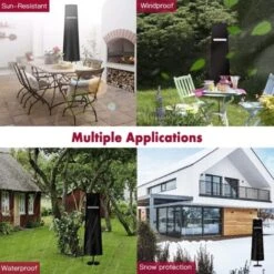 Parasol Cover, Parasol Cover Waterproof, Anti-UV, Heavy Duty 210D Oxford Cloth Parasol Cover With Zipper Closure And Storage Bag (190 X 30 X 50cm) 11 Parasol Cover, Parasol Cover Waterproof, Anti-UV, Heavy Duty 210D Oxford Cloth Parasol Cover With Zipper Closure And Storage Bag (190 X 30 X 50cm) -Outdoor Furniture Store 94031834 5