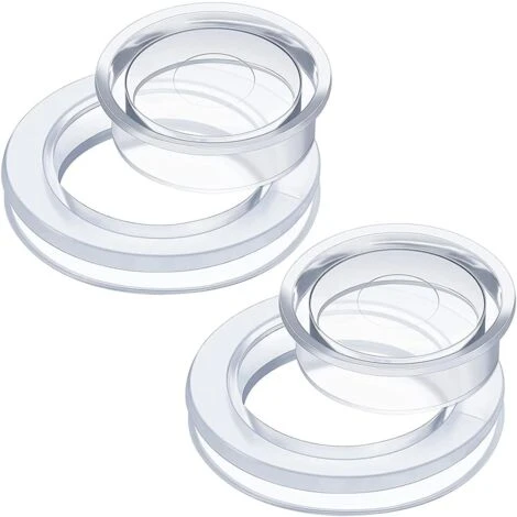 2 Pack Patio Table Umbrella Rings And Caps Set, Thicker Hole Ring Plugs And Caps Set For Standard Size Umbrella (Clear) 7 2 Pack Patio Table Umbrella Rings And Caps Set, Thicker Hole Ring Plugs And Caps Set For Standard Size Umbrella (Clear) - Image 5