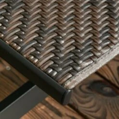 Rattan Sun Lounger Outdoor Garden Patio Wicker Day Bed Patio Recliner Chair Seat -Outdoor Furniture Store 94577086 3