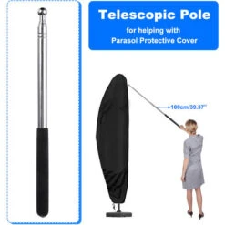 Telescopic Rod Pole For Umbrella Cover -Outdoor Furniture Store 94598431 4