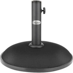 Round 11kg Parasol Base - Black