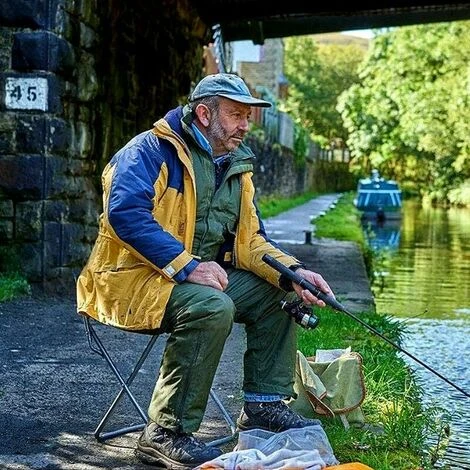 Camping Folding Stool, Portable Small Folding Stool, Ultra-light Folding Chair, Portable Folding Chair, Small Aluminum Camping Chair, Travel Hiking Fishing Grill (Silver) One Piece 6 Camping Folding Stool, Portable Small Folding Stool, Ultra-light Folding Chair, Portable Folding Chair, Small Aluminum Camping Chair, Travel Hiking Fishing Grill (Silver) One Piece - Image 4