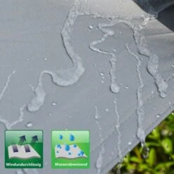 6x6x6 Waterproof Sun Shade Sail - Triangle Garden Shade Large Patio Sail Canopy -Outdoor Furniture Store 95432655 4