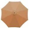Replacement Cover For Parasol, 8 Ribs, 3 M, Waterproof, Anti-UV, Replacement Fabric - Khaki -Outdoor Furniture Store 95433829 1