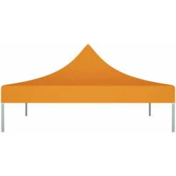 Party Tent Roof 3x3 M Orange 270 G/m² -Outdoor Furniture Store 95579418 3