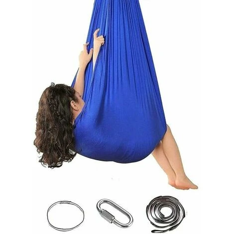 GTA Sensory Swing Chair Hanging Seat Adjustable Yoga Hammock 4 GTA Sensory Swing Chair Hanging Seat Adjustable Yoga Hammock - Image 2