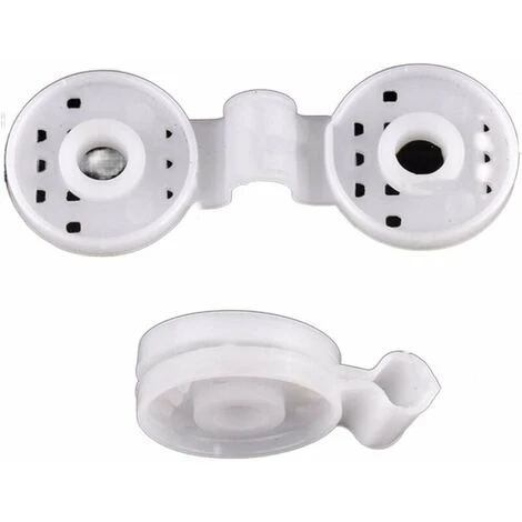 20 Pieces Plastic Shade Cloth Clip Reusable Sunshade Net Snap Clip Cloth Clips For Sun Shade Net Plant Net Garden Netting Shade Sail Accessories(white) 4 20 Pieces Plastic Shade Cloth Clip Reusable Sunshade Net Snap Clip Cloth Clips For Sun Shade Net Plant Net Garden Netting Shade Sail Accessories(white) - Image 2