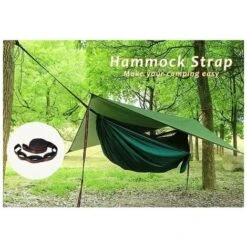 Tree Hammock Straps With 2 X 280cm2.5cm Hammock Ropes And 2 Iron Carabiners Camping Swing Hammock Fixing Kit With 200kg Load Capacity Tree Friendly ( -Outdoor Furniture Store 95879244 5
