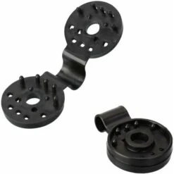 20 Pieces Plastic Shade Cloth Clip Reusable Sunshade Net Snap Clip Cloth Clips For Sun Shade Net Plant Net Garden Netting Shade Sail Accessories（black）