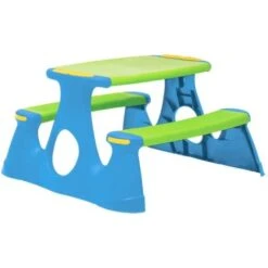 Picnic Bench For Children 89.5x84.5x48 Cm Polypropylene VidaXL