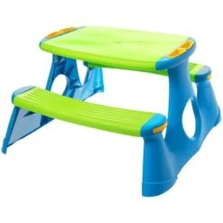 Picnic Bench For Children 89.5x84.5x48 Cm Polypropylene VidaXL -Outdoor Furniture Store 95996724 5