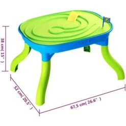 3-in-1 Children Sand&Water Table 67.5x52x38 Cm Polypropylene VidaXL -Outdoor Furniture Store 95996736 3