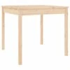 Garden Table 82.5x82.5x76 Cm Solid Wood Pine VidaXL 1 Garden Table 82.5x82.5x76 Cm Solid Wood Pine VidaXL -Outdoor Furniture Store 96455320 1