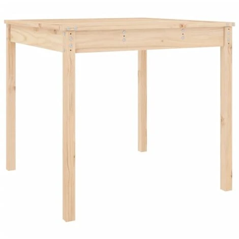 Garden Table 82.5x82.5x76 Cm Solid Wood Pine VidaXL 3 Garden Table 82.5x82.5x76 Cm Solid Wood Pine VidaXL