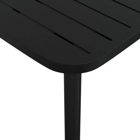 Garden Table Anthracite 50x50x71 Cm Steel VidaXL 7 Garden Table Anthracite 50x50x71 Cm Steel VidaXL - Image 5