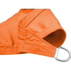 Aquariss 2x2m Sun Shade Sail Canopy Polyester UV Block With Free Rope Sunscreen Awning Square - Orange -Outdoor Furniture Store 96495265 3