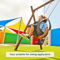 Pieces Screw Hook, Heavy Duty 304 Stainless Steel 180° Ceiling Hook For Indoor Outdoor Playground Yoga, Hammock, Rope, Swing, Hanging Chair, Punching Bag, Max 450kg -Outdoor Furniture Store 97100899 2