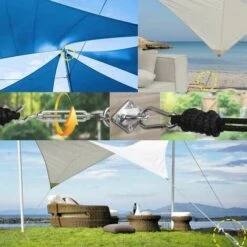 Shade Sail Fixing Kit - 304 Stainless Steel Shade Sail Hardware Kit, Rectangular/Square Garden Shade Sail Hardware Kit, Shade Sail Hardware Kit 11 Shade Sail Fixing Kit - 304 Stainless Steel Shade Sail Hardware Kit, Rectangular/Square Garden Shade Sail Hardware Kit, Shade Sail Hardware Kit -Outdoor Furniture Store 97101518 5