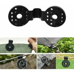 15 Pack Gardening Shade Net Hanging Clips, Greenhouse Shade Cloth Clips, Snap Grommet Garden Accessory For Agricultural Sunshade, Greenhouse Shade Cloth Clip -Outdoor Furniture Store 97102479 4