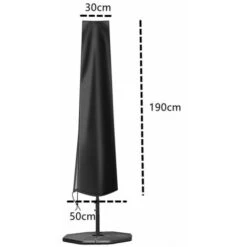 Umbrella Cover, Double Layer Waterproof Anti-UV Heavy Duty 420D Oxford Cloth Parasol Cover Parasol Cover With Zipper (1903050cm) 9 Umbrella Cover, Double Layer Waterproof Anti-UV Heavy Duty 420D Oxford Cloth Parasol Cover Parasol Cover With Zipper (1903050cm) -Outdoor Furniture Store 97102885 3