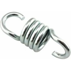 2 Pack Rustproof Galvanized Iron Hammock Springs For Hanging Chairs And Porch Swings Weight Capacity 500 Lbs -Outdoor Furniture Store 97103941 5