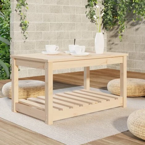 Garden Table 82.5x50.5x45 Cm Solid Wood Pine VidaXL 6 Garden Table 82.5x50.5x45 Cm Solid Wood Pine VidaXL - Image 4