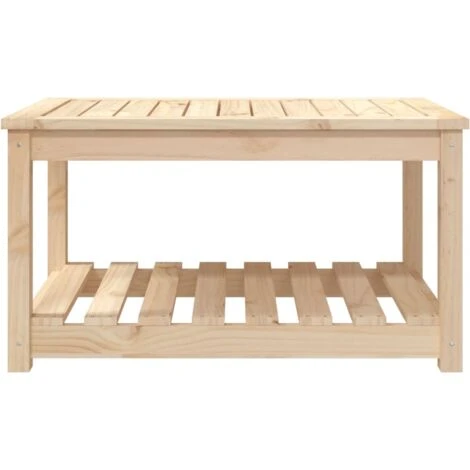 Garden Table 82.5x50.5x45 Cm Solid Wood Pine VidaXL 7 Garden Table 82.5x50.5x45 Cm Solid Wood Pine VidaXL - Image 5