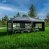 BIRCHTREE Gazebo PE 3X6M PEG02 Grey 2 BIRCHTREE Gazebo PE 3X6M PEG02 Grey -Outdoor Furniture Store 97257980 1