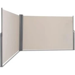 1.8x6M Retractable Folding Side Awning Screen Garden Privacy Divider Wind Fence -Outdoor Furniture Store 97797622 5