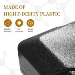 PURPLE LEAF Garden Parasol Base Sand/Water Filled Square, 82 X 82 CM, 100KG -Outdoor Furniture Store 97810928 3