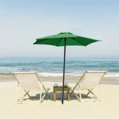 3 Meter 8 Arm Parasol Replacement Covers Garden Awning Replacement Parasol Cover Replacement Umbrella Cover Canopy Only (Green) -Outdoor Furniture Store 99834017 3