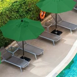 3 Meter 8 Arm Parasol Replacement Covers Garden Awning Replacement Parasol Cover Replacement Umbrella Cover Canopy Only (Green) -Outdoor Furniture Store 99834017 5