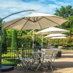 3m 8 Arms Replacement Umbrella Cover For Beach Garden Patio Replacement Canopy Parasol Anti-Ultraviolet Sunshade Replacement Cloth -Outdoor Furniture Store 99838760 3